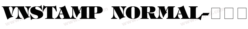 VnStamp Normal字体转换